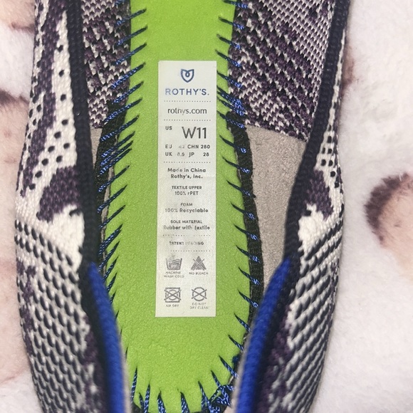 Rothy’s Wisteria Points size 11 Limited Edition - Picture 2 of 6